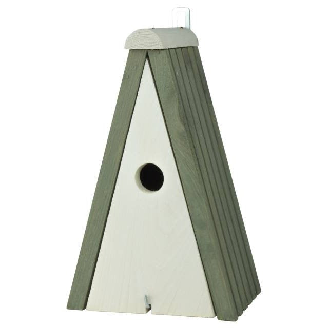 CARE-Bird Fågelholk 'Triangle' Grönbetsad