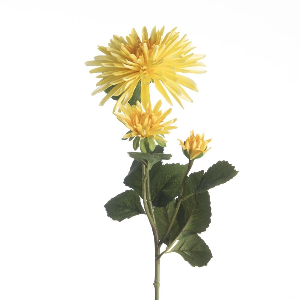 Dahlia yellow 71 cm