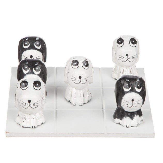 Brädspel Tre-i-rad 'Hund'