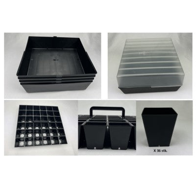 ABC Planter Miniväxthus Start set