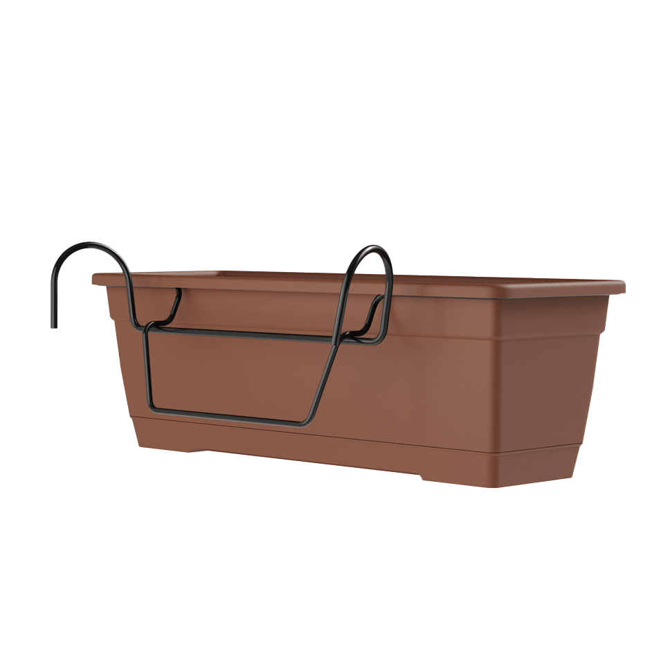 Balkonglåda BIRKA KIT L50cm CLAY