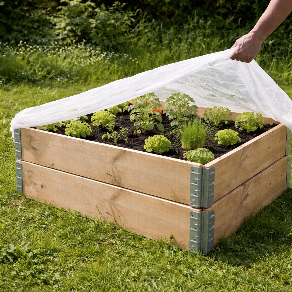 Grow Time Fiberduk till Pallkrage inkl Resår 80x60cm