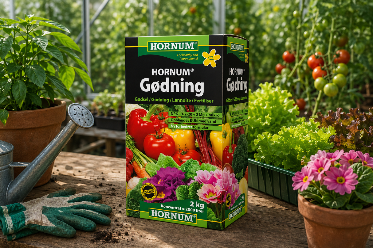 HORNUM Växthusgödning Konc. 2kg