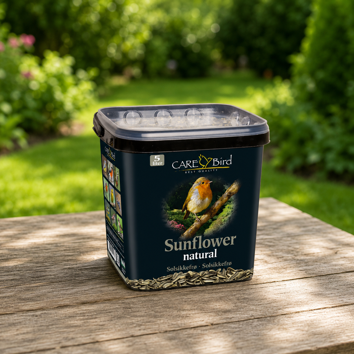 CARE-Bird Solrosfrö 5 liter