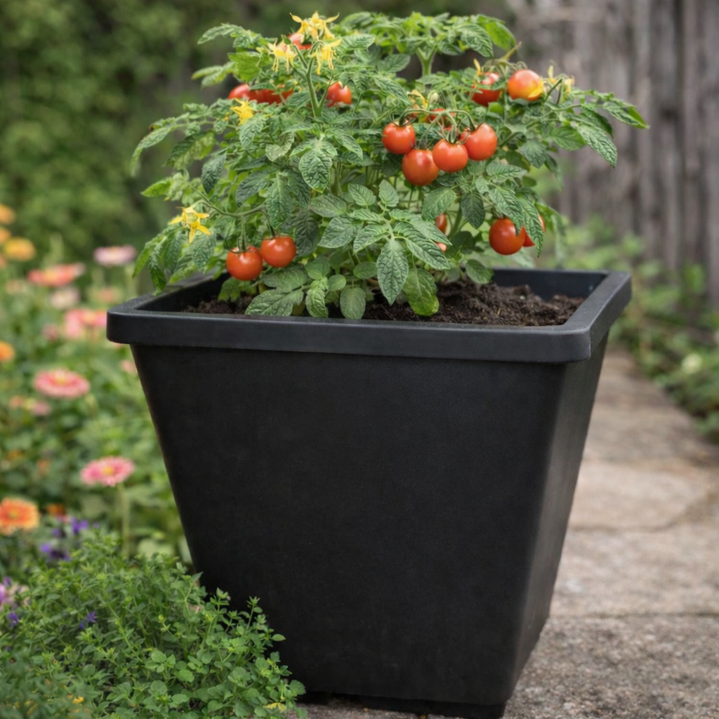 Självbevattningskruka 'ABC Planter 1' 40x40cm