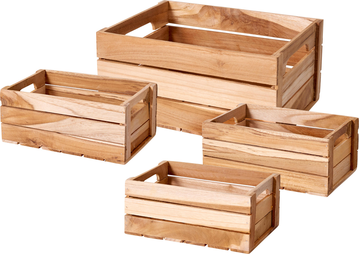 Trälådor set