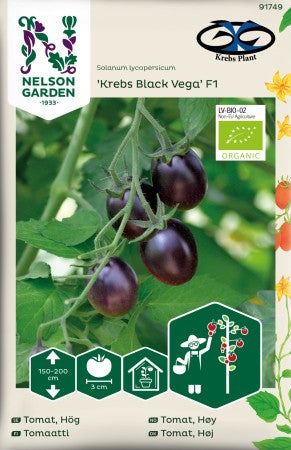 Körsbärstomat Krebs 'Black Vega' F1 EKO
