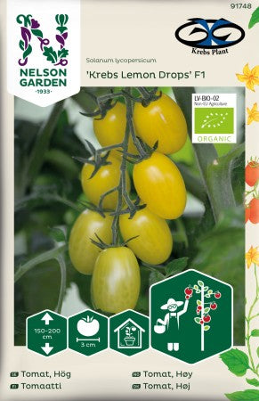 Körsbärstomat Krebs 'Lemon Drops' F1 EKO