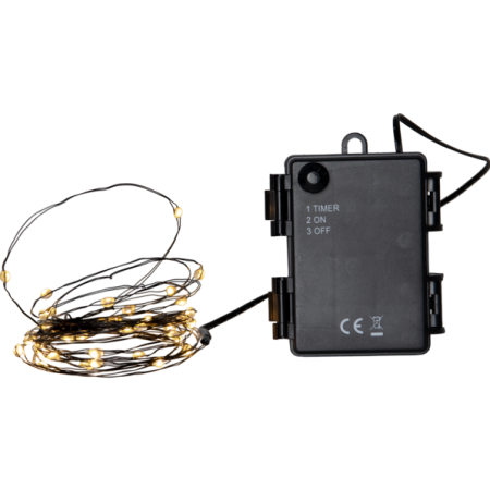 Ljusslinga Batteri 'Dew Drop Outdoor' 4m