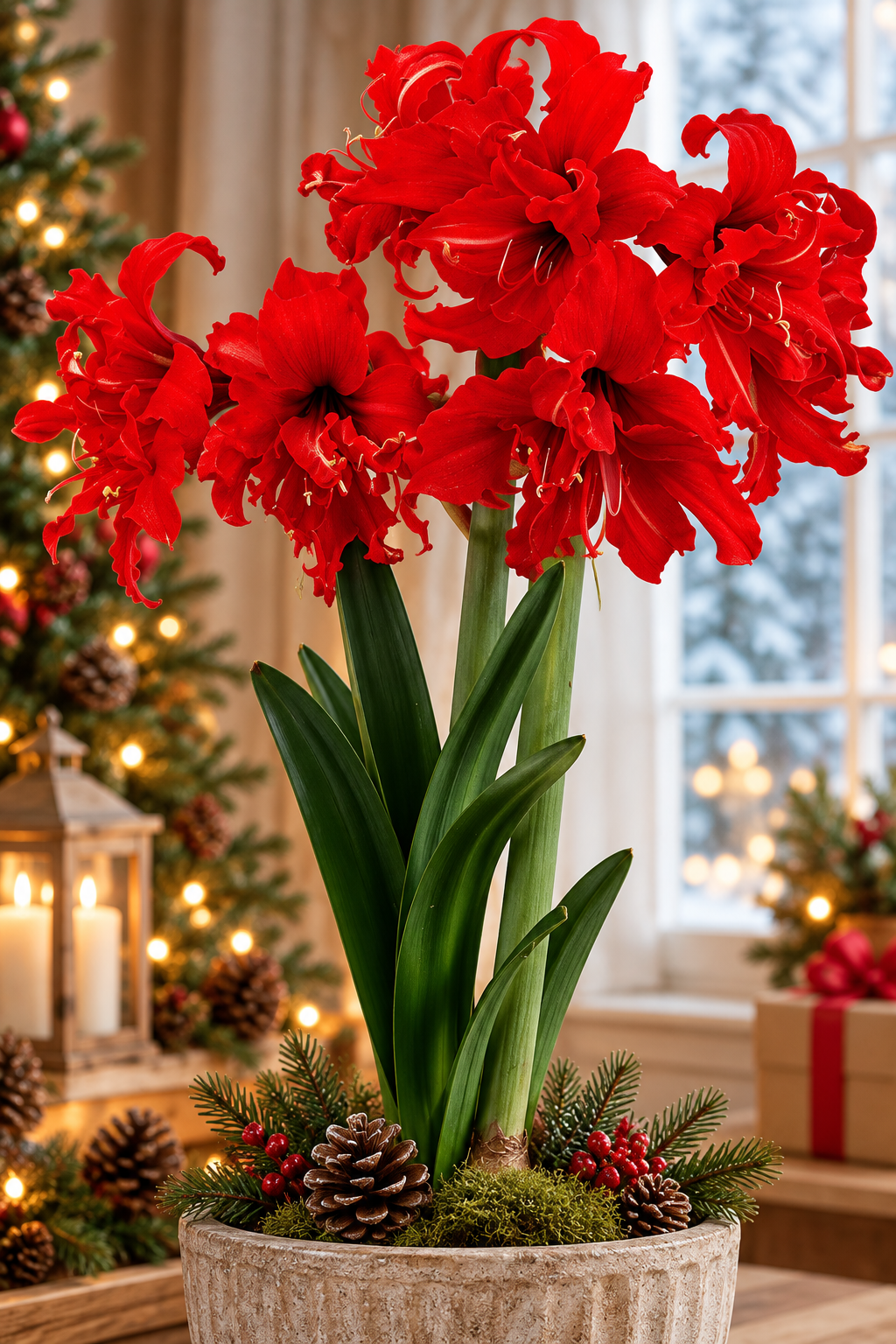 Afrikansk Amaryllis 'Fanfare' 1st