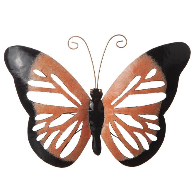 Dekorationsfjäril 30x40cm Aprikos