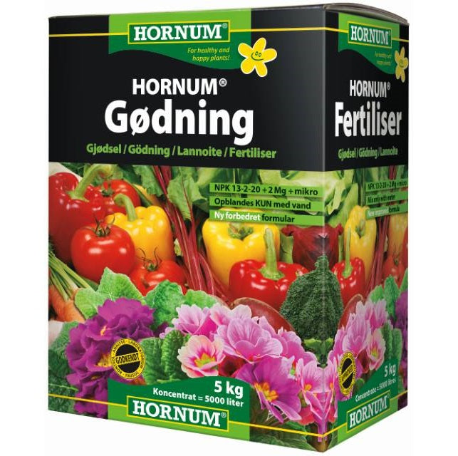 HORNUM Växthusgödning Konc. 5kg