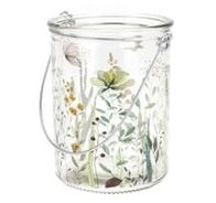 Värmeljuslykta 'Fjäril' D8cm