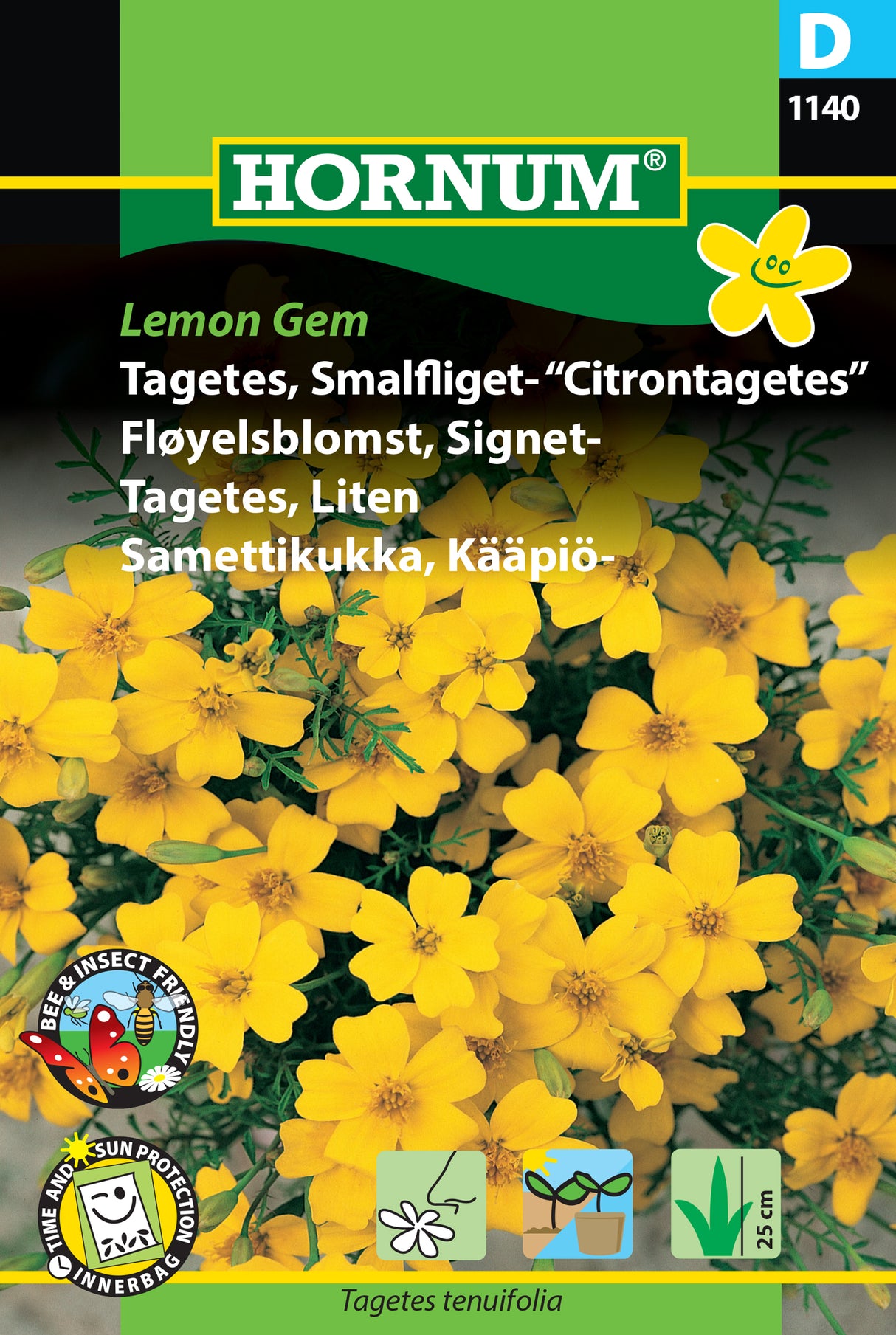 Tagetes 'Lemon Gem' frö