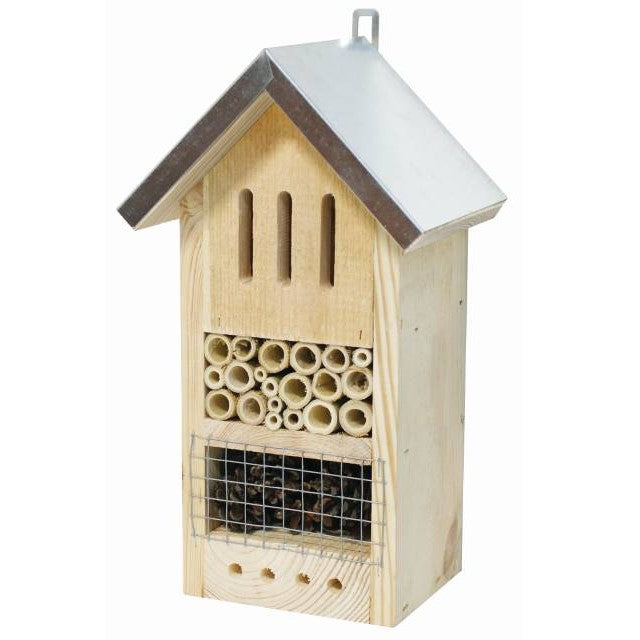 CARE-Bird Insektshotell med Zinktak 34cm