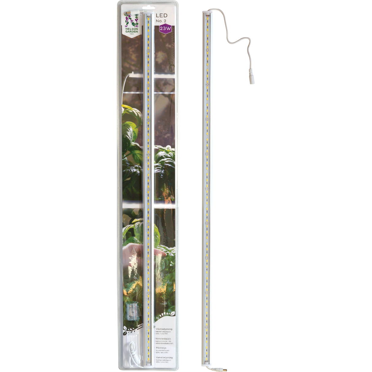 Växtbelysning LED No.2 85cm 23W utan adapter