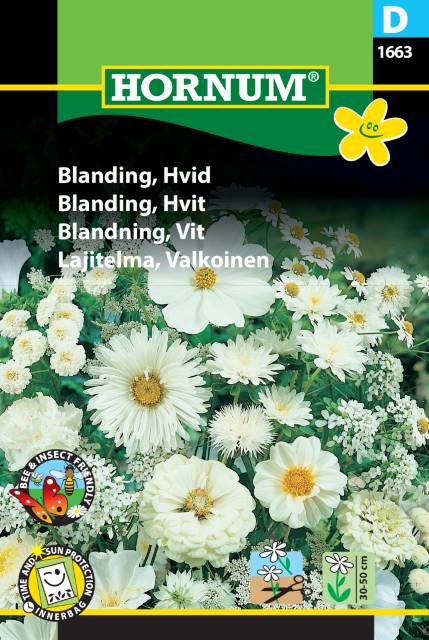 Blomsterprakt Mix 'Vit' frö
