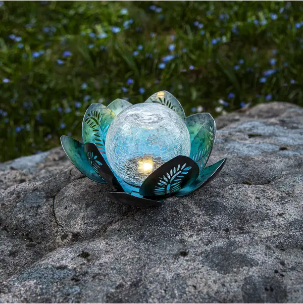 Dekorationsbelysning Solcell 'Lilly' Silver