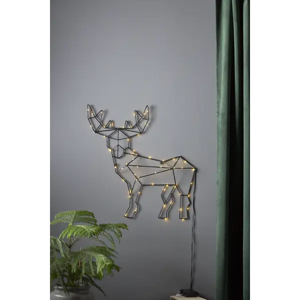 Inomhusdekoration Cupid Svart ren