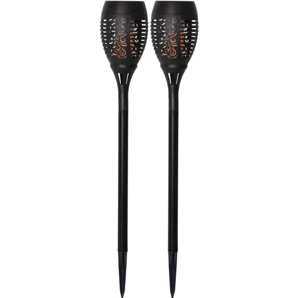 Fackla Solcell 'Flame' 2-pack