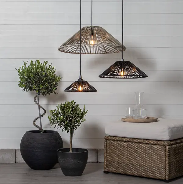 Lampskärm Vide Svart 25cm