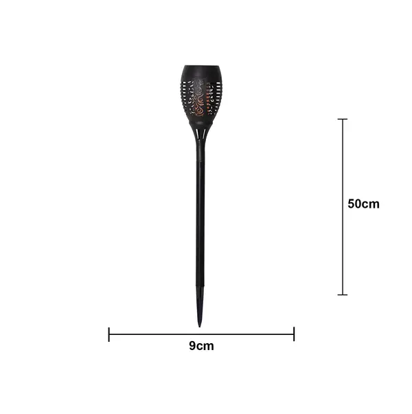 Fackla Solcell 'Flame' 2-pack