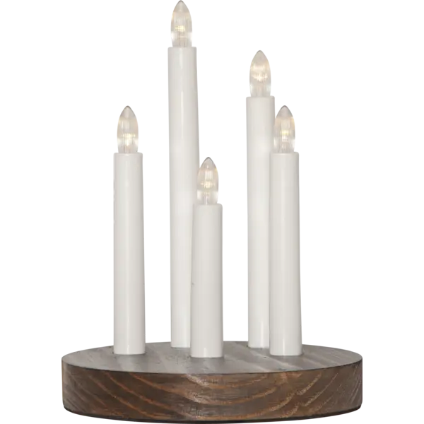 Ljusstake Doris Brun B/O 5L