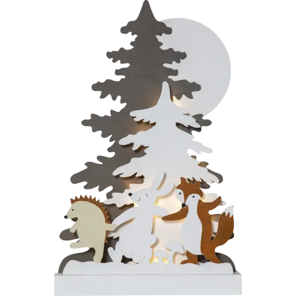 Inomhusdekoration Forest Friends Multi dansande djur