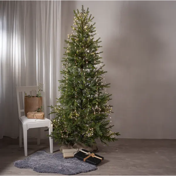 Julgransslinga Dew Drop Tree Light Stjärnor 384 LED