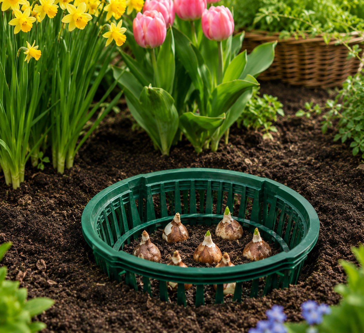 Lökkorg Grön ø30cm 3-pack