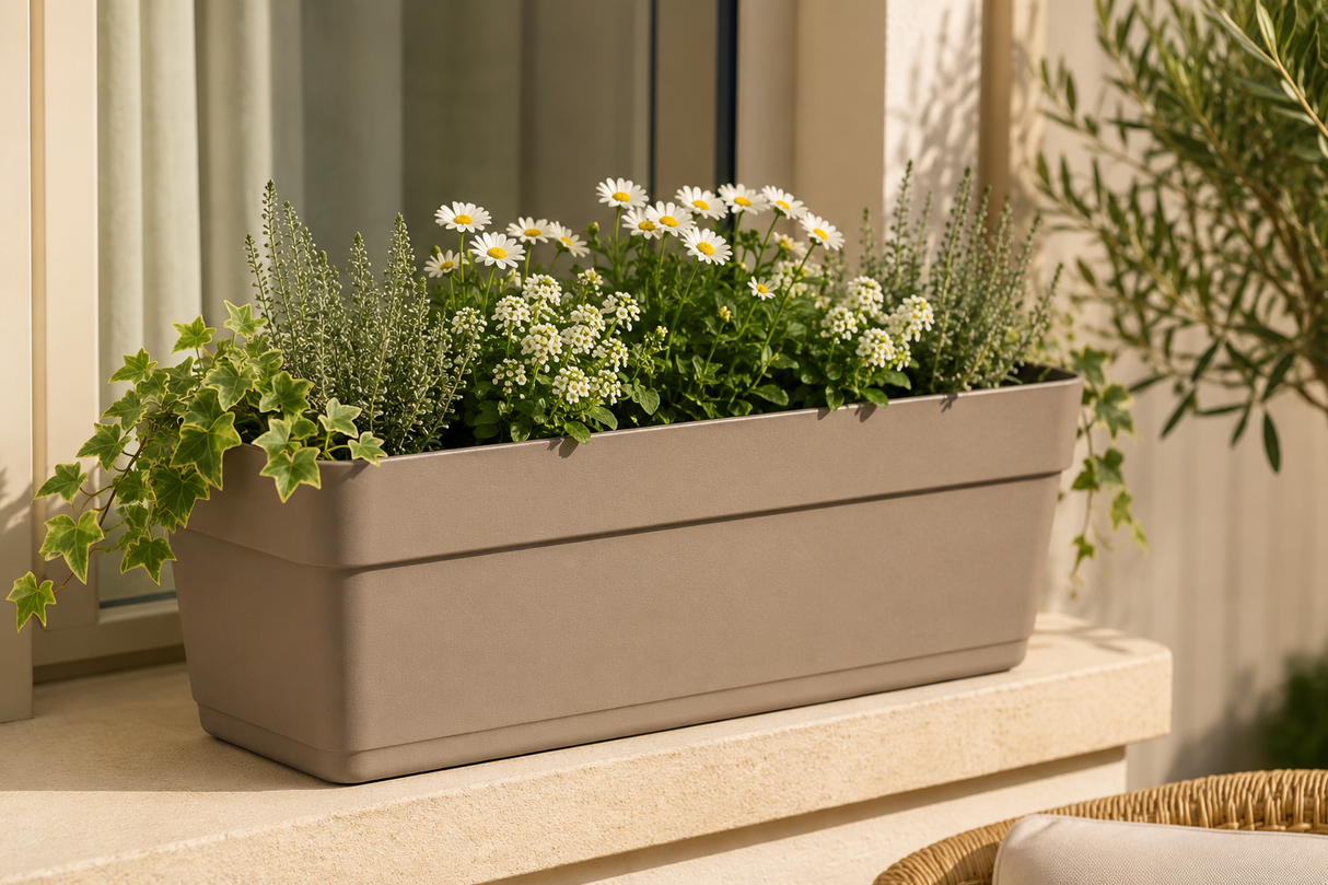 Kruka Blossom D50cm SAND