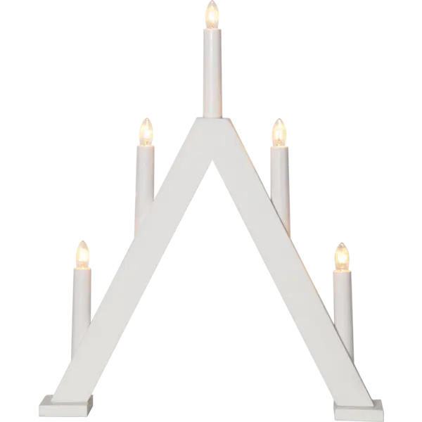 Ljusstake Albo Vit A-form 9L
