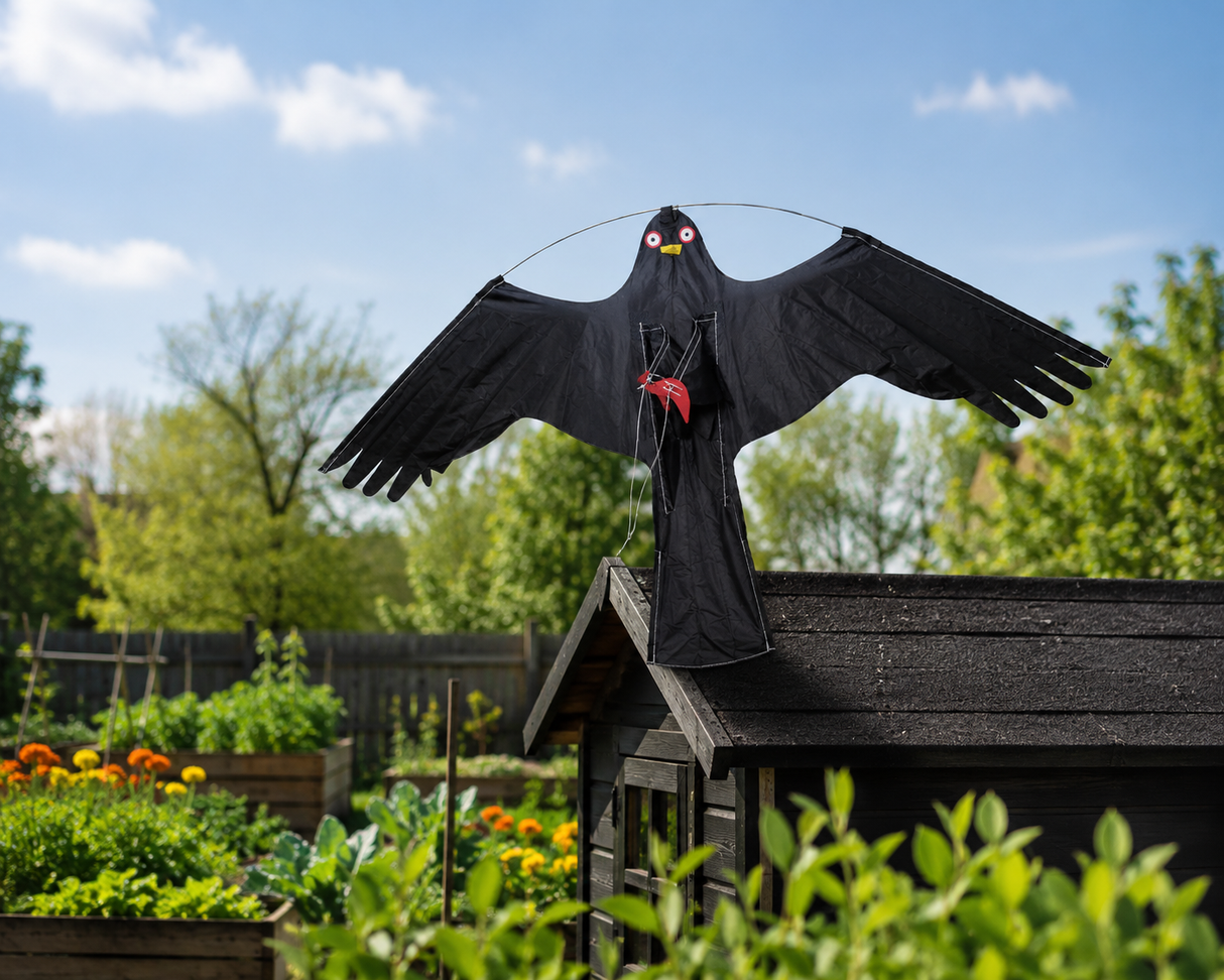 Fågelskrämma 'Bird on the roof' - Hök