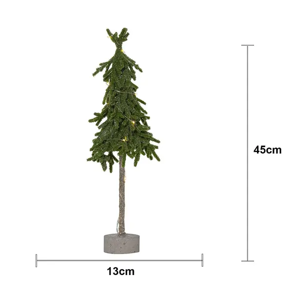 Dekorationsträd Lummer Grön 45 cm 10 L ww BO