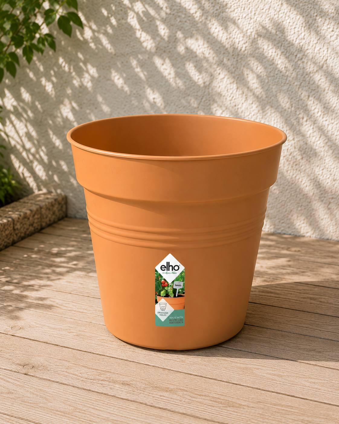 Green Basics Growpot 13cm - Terracotta