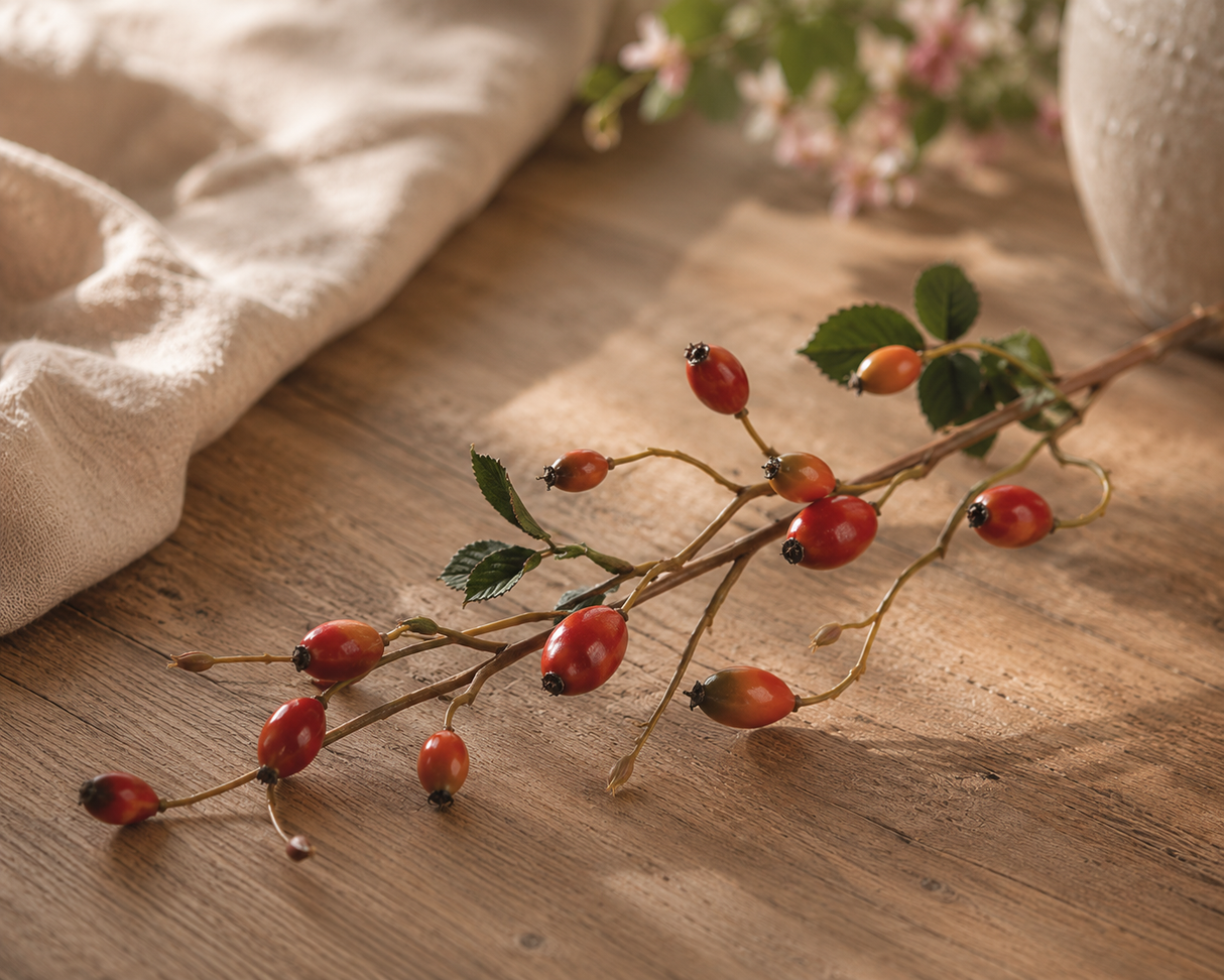 Rosehip Zaffiro Spray orange 84 cm