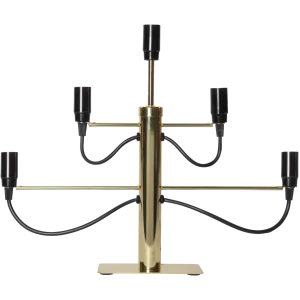 Ljusstake Milano Mässing metall 5L