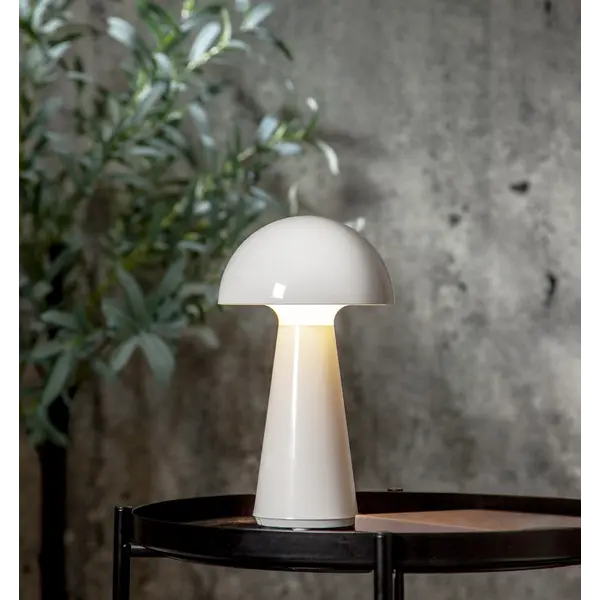 Bordslampa Mushroom Vit