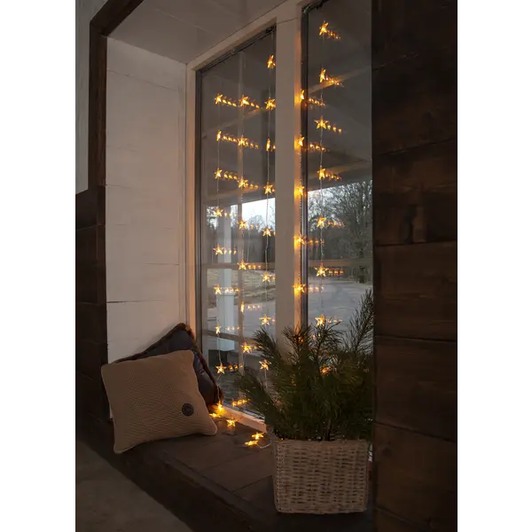 Ljusgardin Star Curtain 90x200cm 50 L