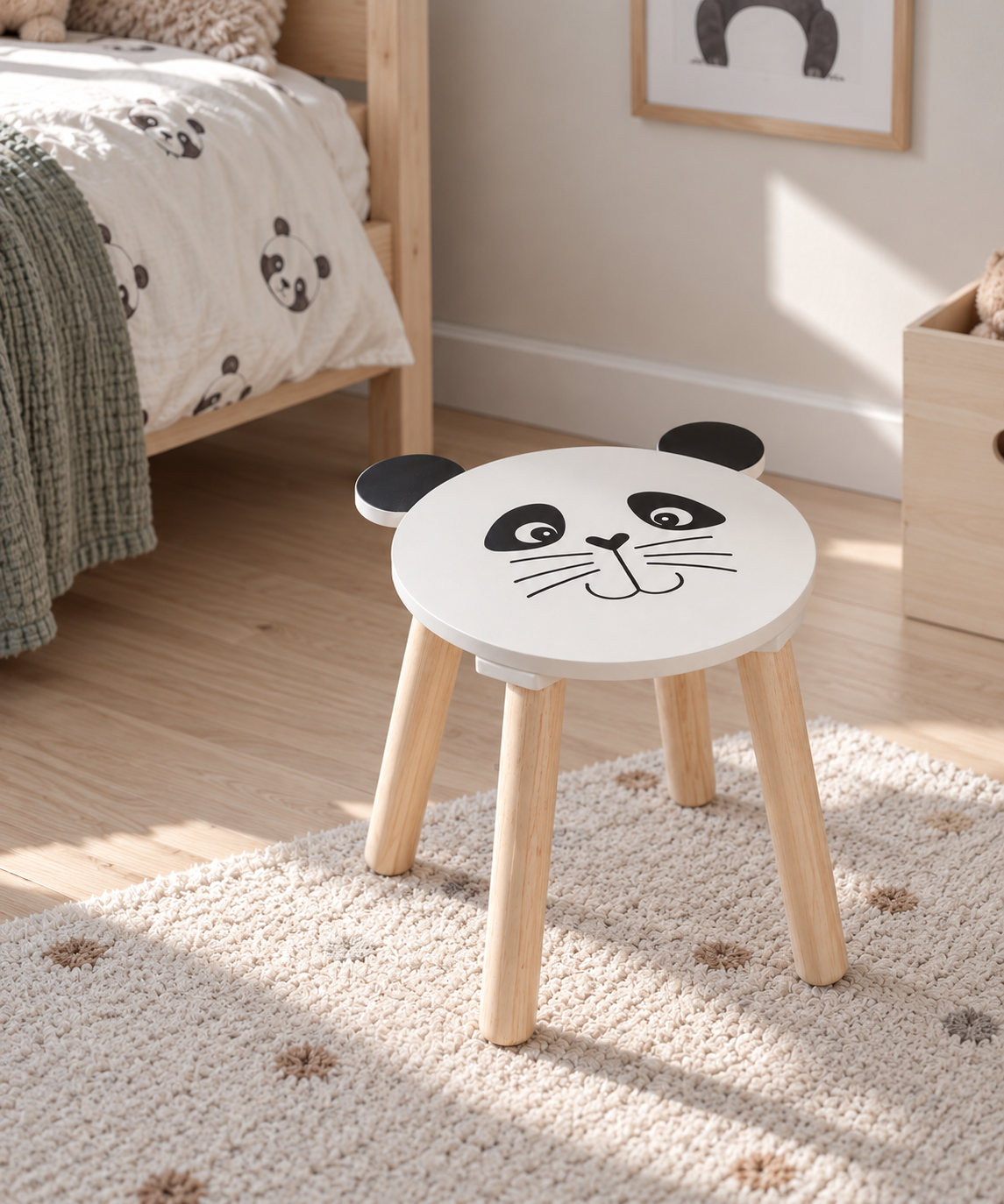 Barnpall med pandamotiv