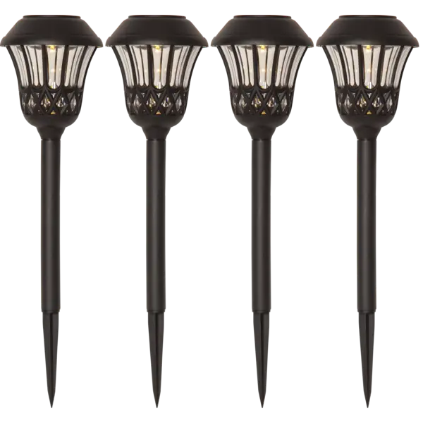 Gångbelysning Solcell 'Lace' 4-pack