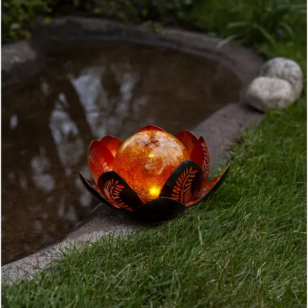 Dekorationsbelysning Solcell 'Lilly' Amber