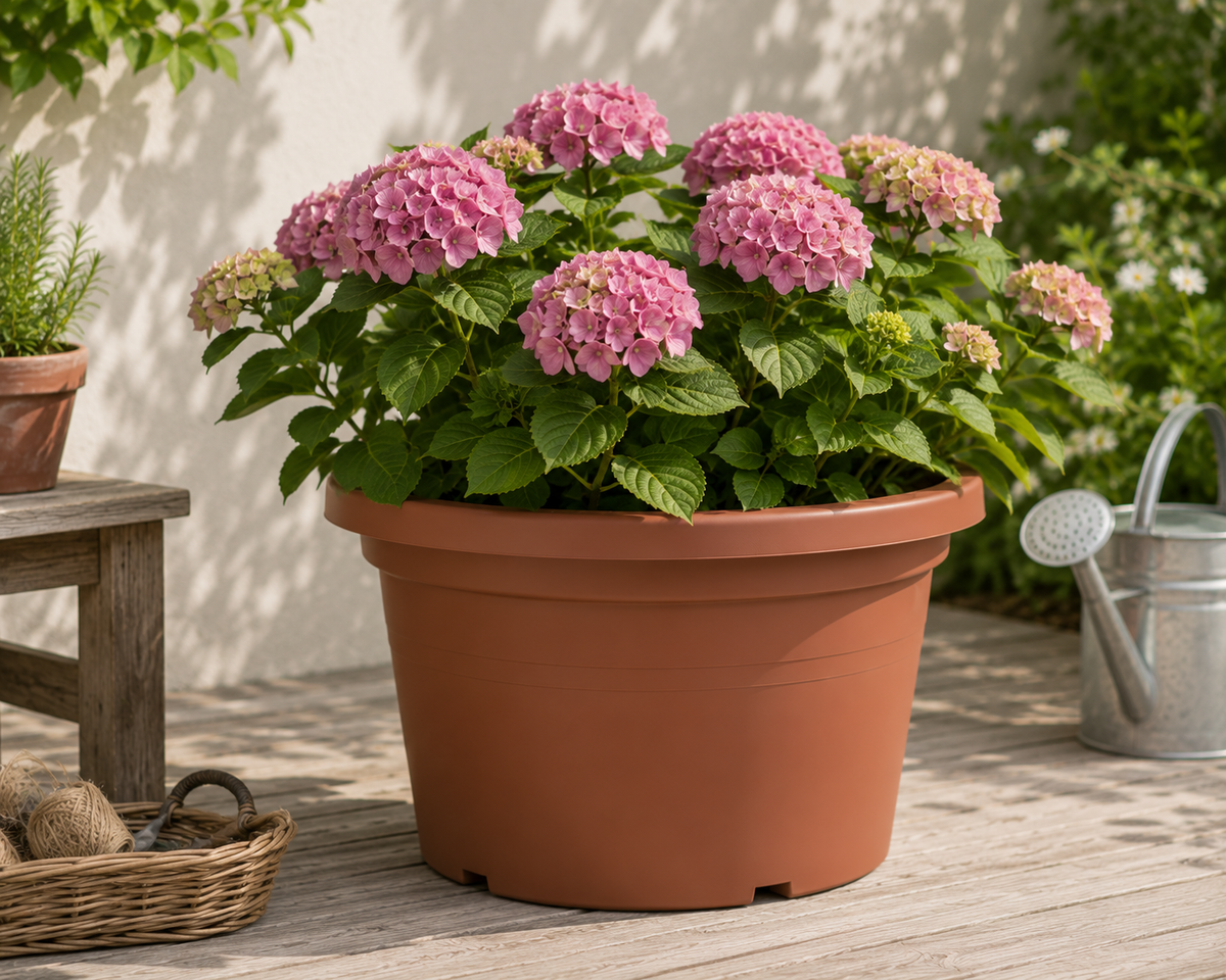 Kruka Basic Round D40cm CLAY