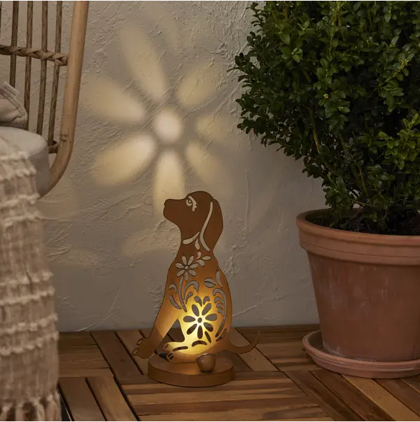 Dekorationsbelysning Solcell 'Oxidog'