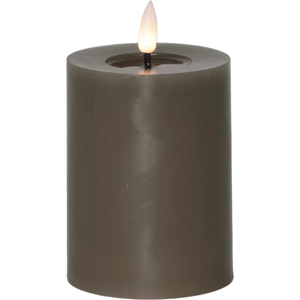 LED Blockljus Flamme Flow Mullvad 7,5x12,5 cm