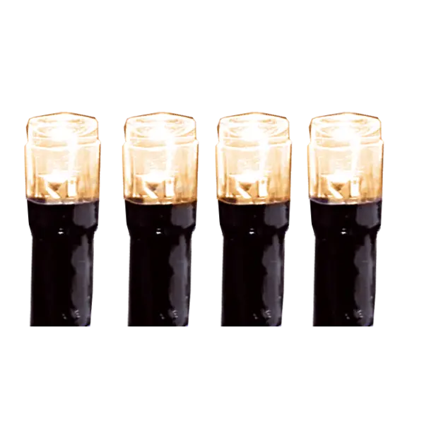 Julgransslinga Serie LED Svart 160L ww