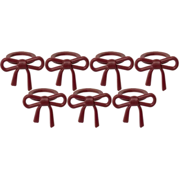 Ljusmanschett 7-pack Accessorize Röd rosett