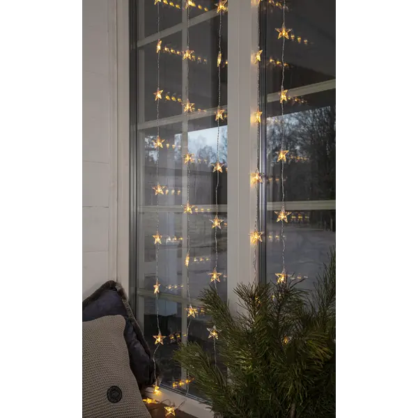 Ljusgardin Star Curtain 90x200cm 50 L