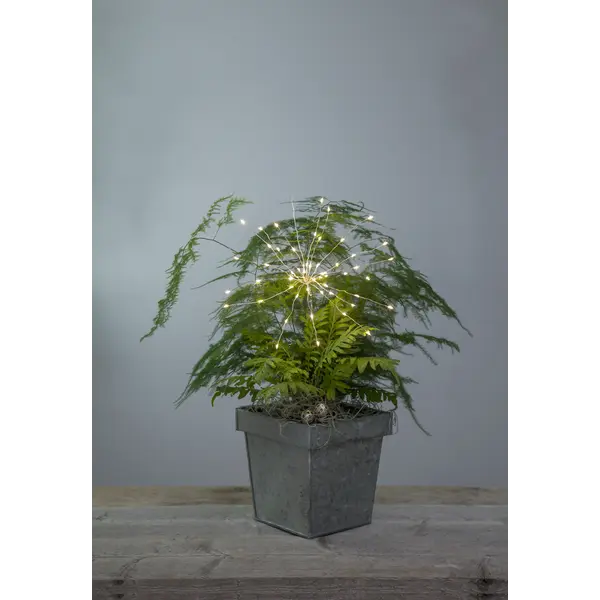 Inomhusdekoration Fireworkr Silver 60 L daylight