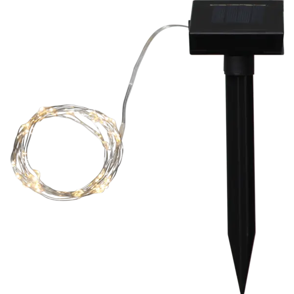 Ljusslinga Solcell 'Dew Drop' 5,0m
